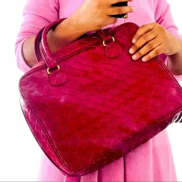 Esthée Lauder Red Tote  Bag - Picture 6 of 10